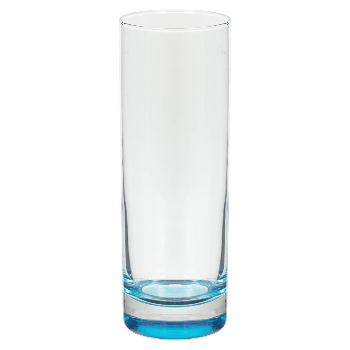 Lot de 6 verres hauts en verre COLORI'EAU multicolore, SECRET DE GOURMET