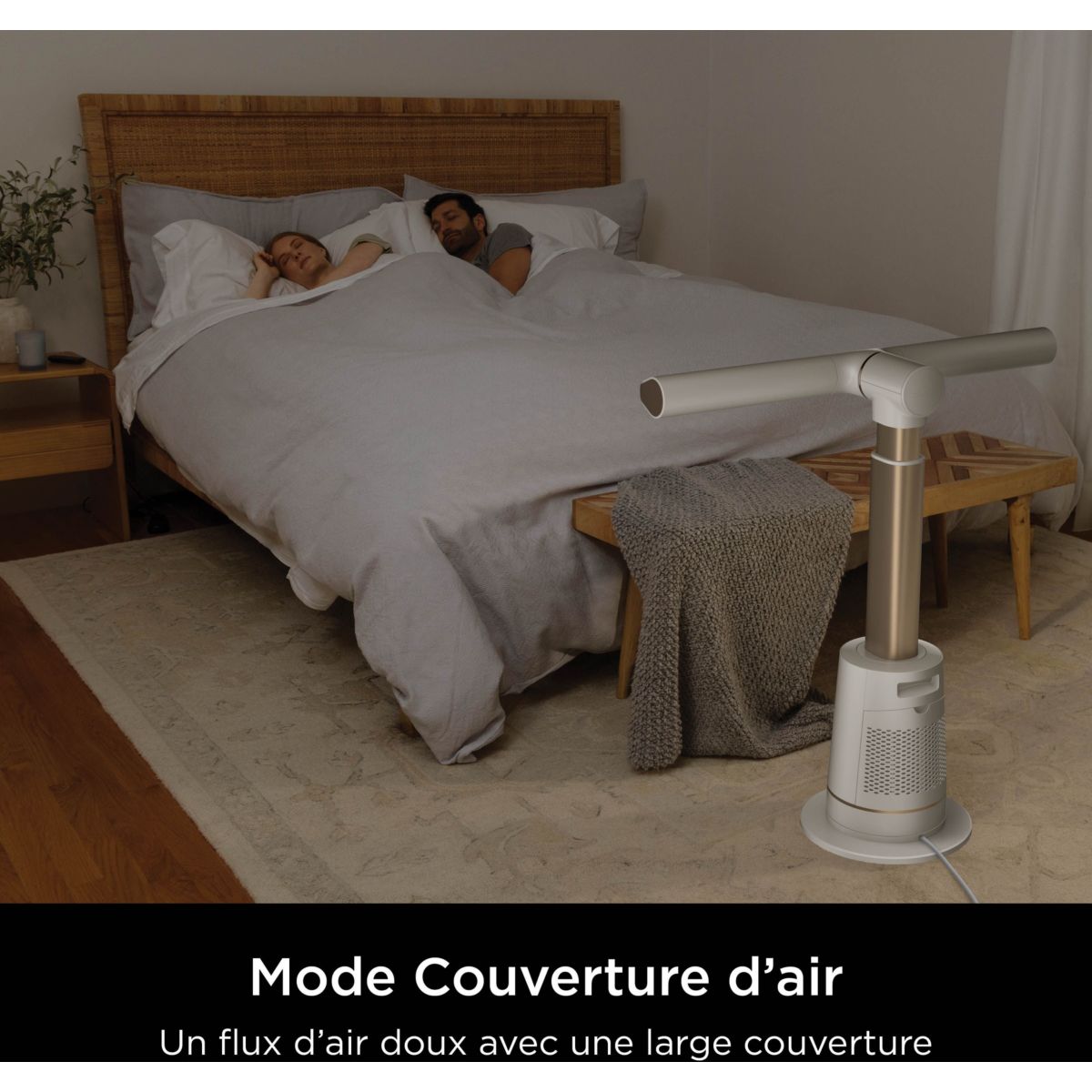 Ventilateur TF200SEUWH couleur unique, SHARK