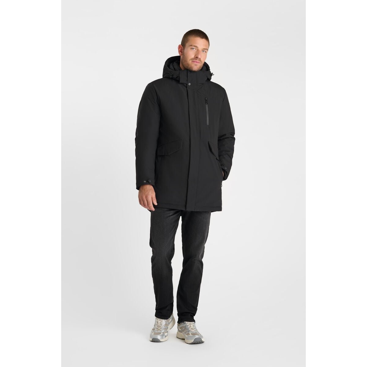 Parka ORVA black, LE TEMPS DES CERISES