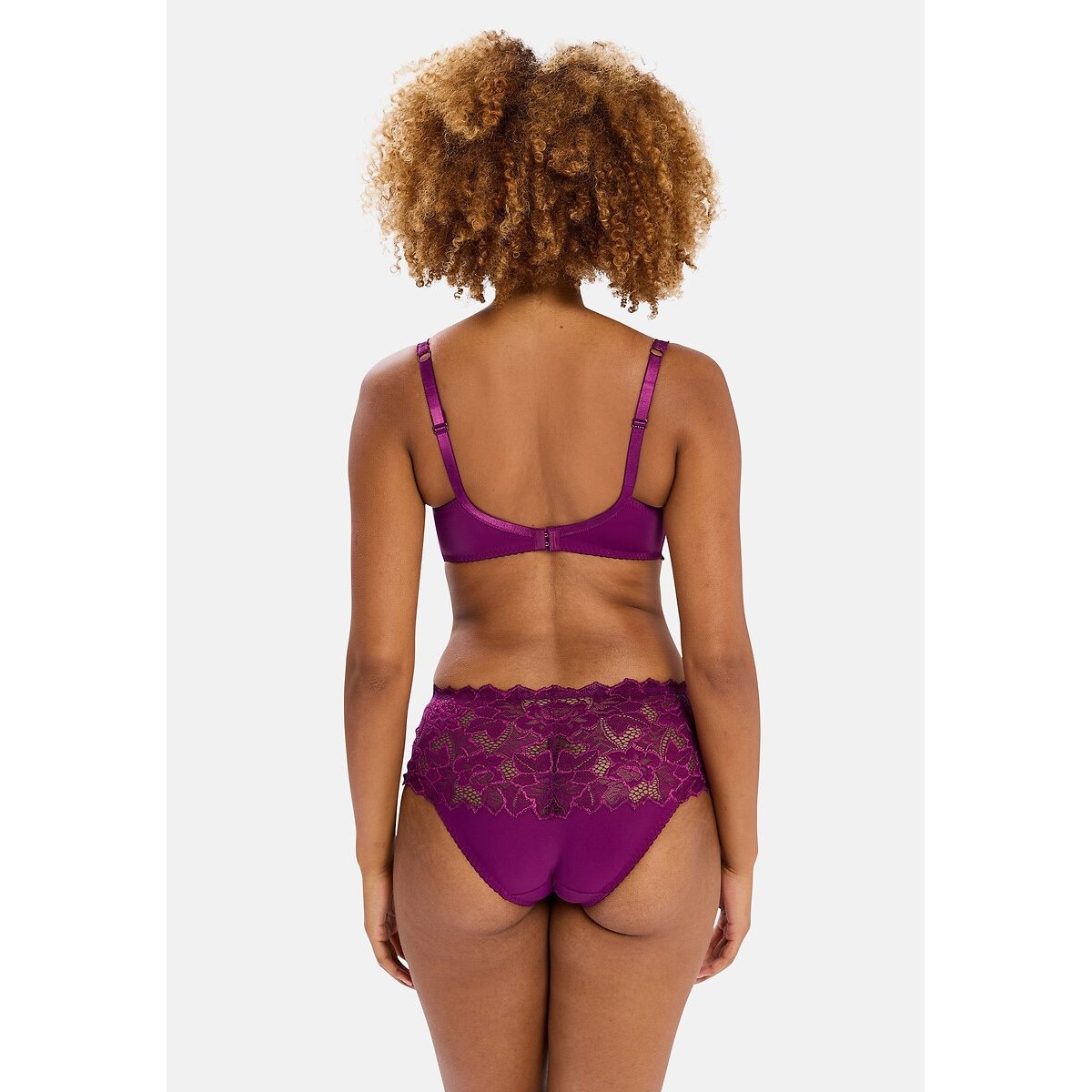 Culotte dentelle Arum magenta, SANS COMPLEXE