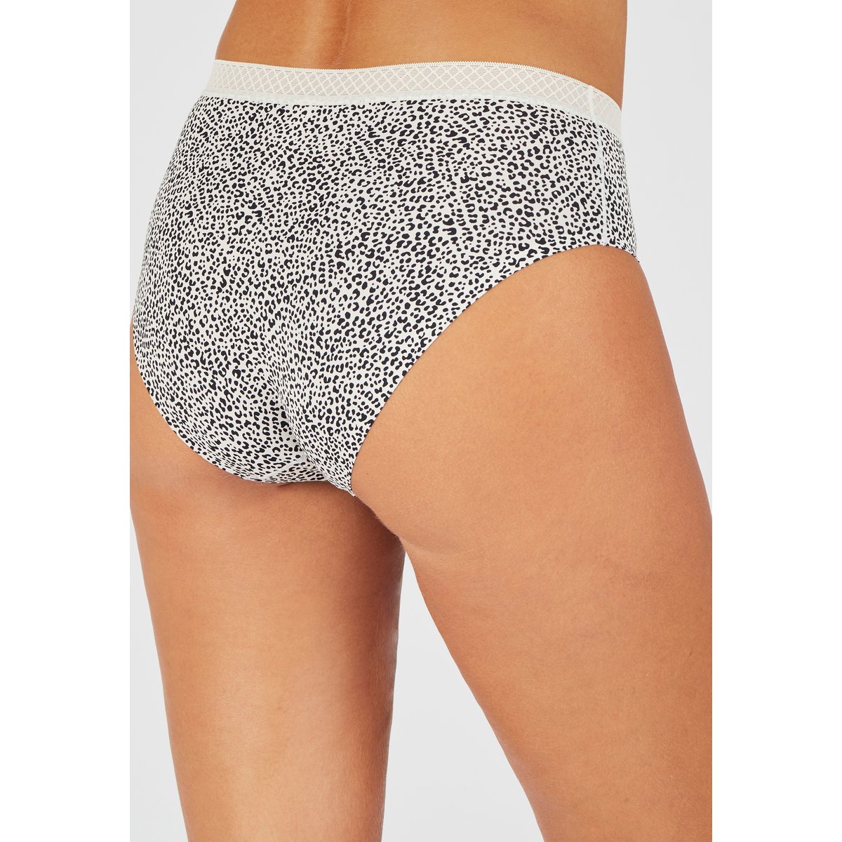 Culottes midi sans coutures - Lot de 3 marron lot animalier, DAMART