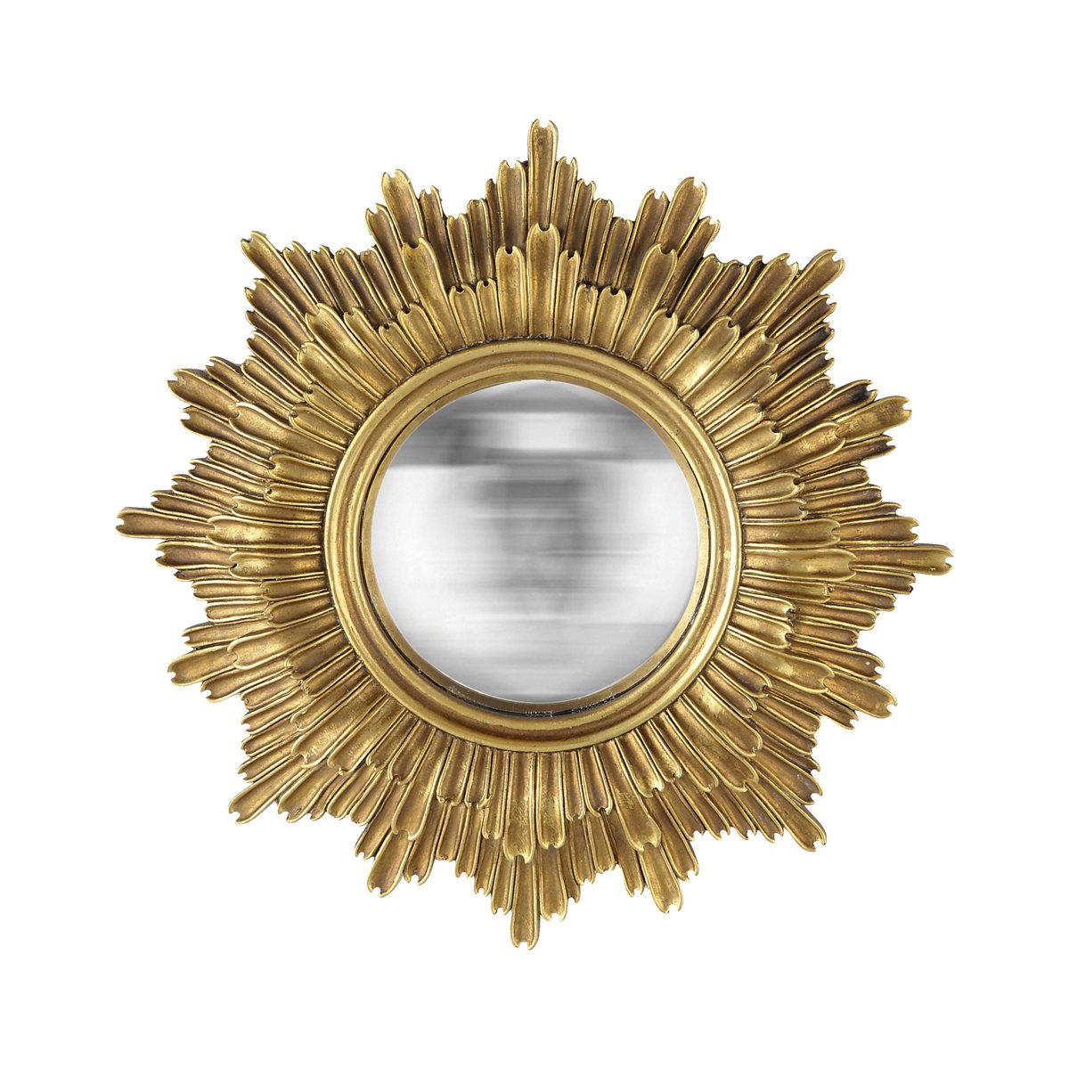 Miroir convexe soleil 30cm or, EMDE