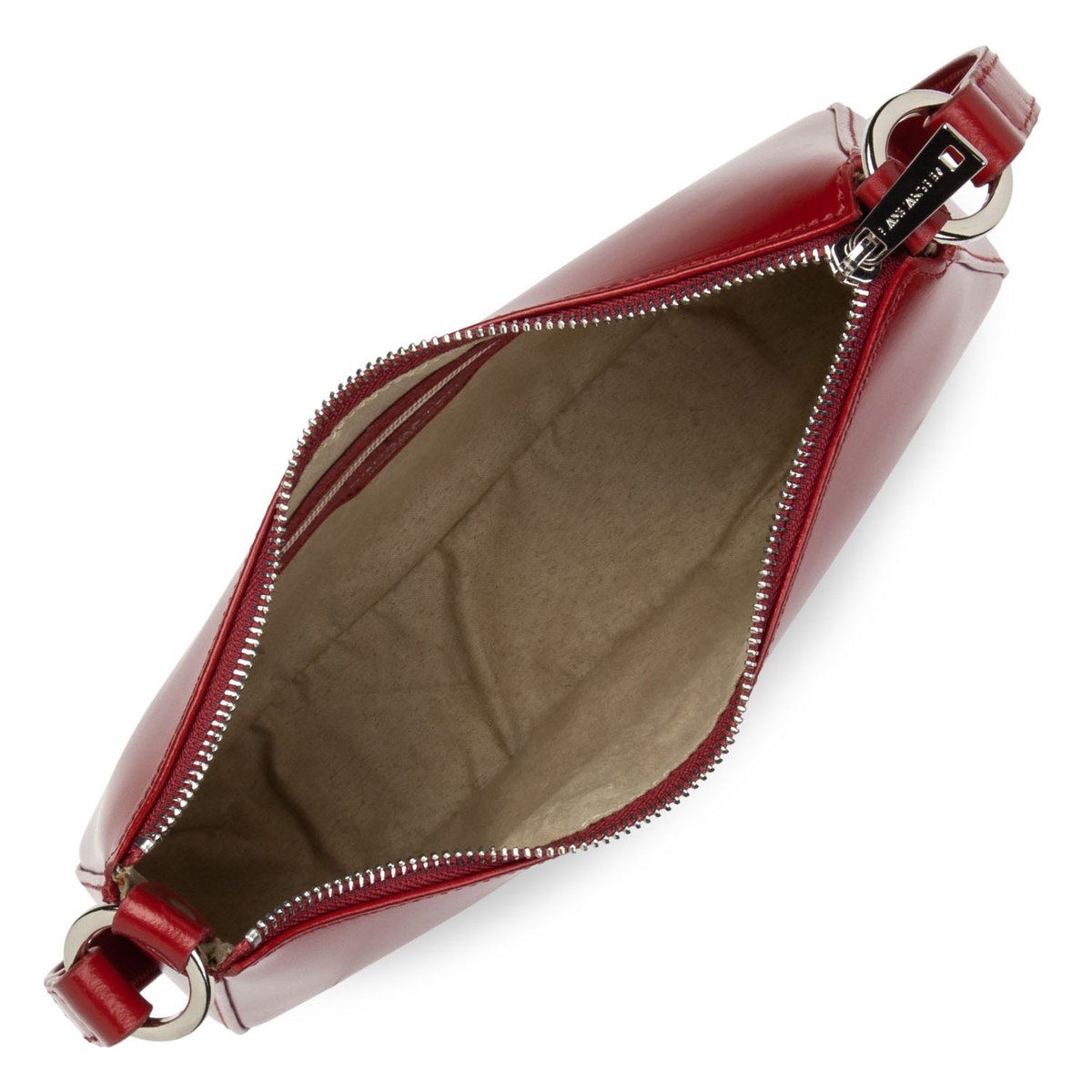Sac trotteur zippé SUAVE ACE carmin, LANCASTER