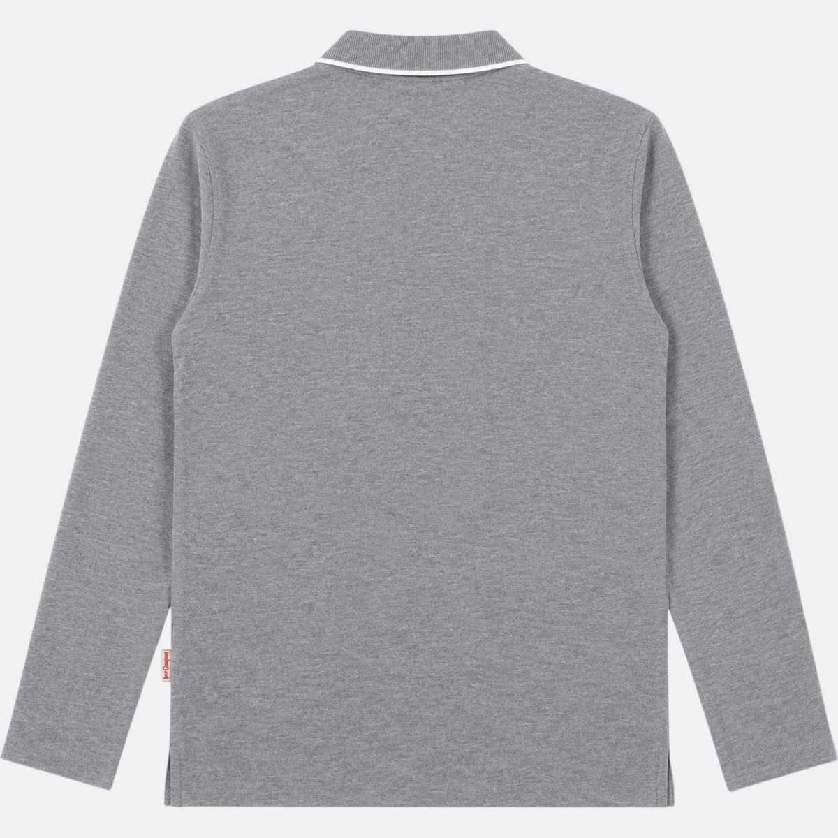 Polo manches longues, patte de boutonnage CLUB HOUSE gris, LEE COOPER