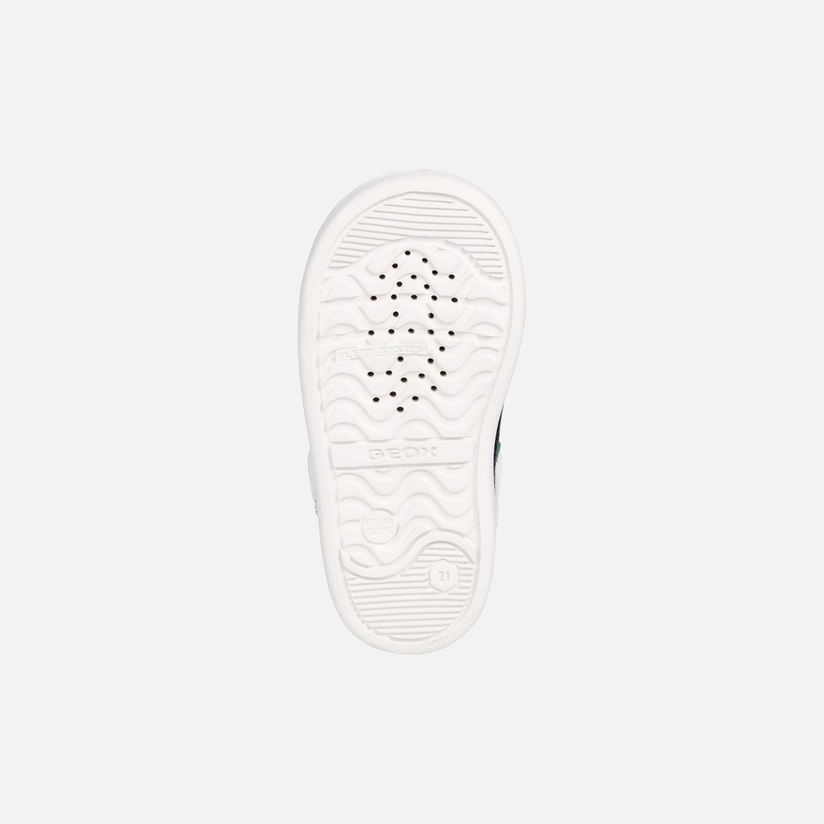 Mocassins B DJROCK bleu marine/blanc, GEOX
