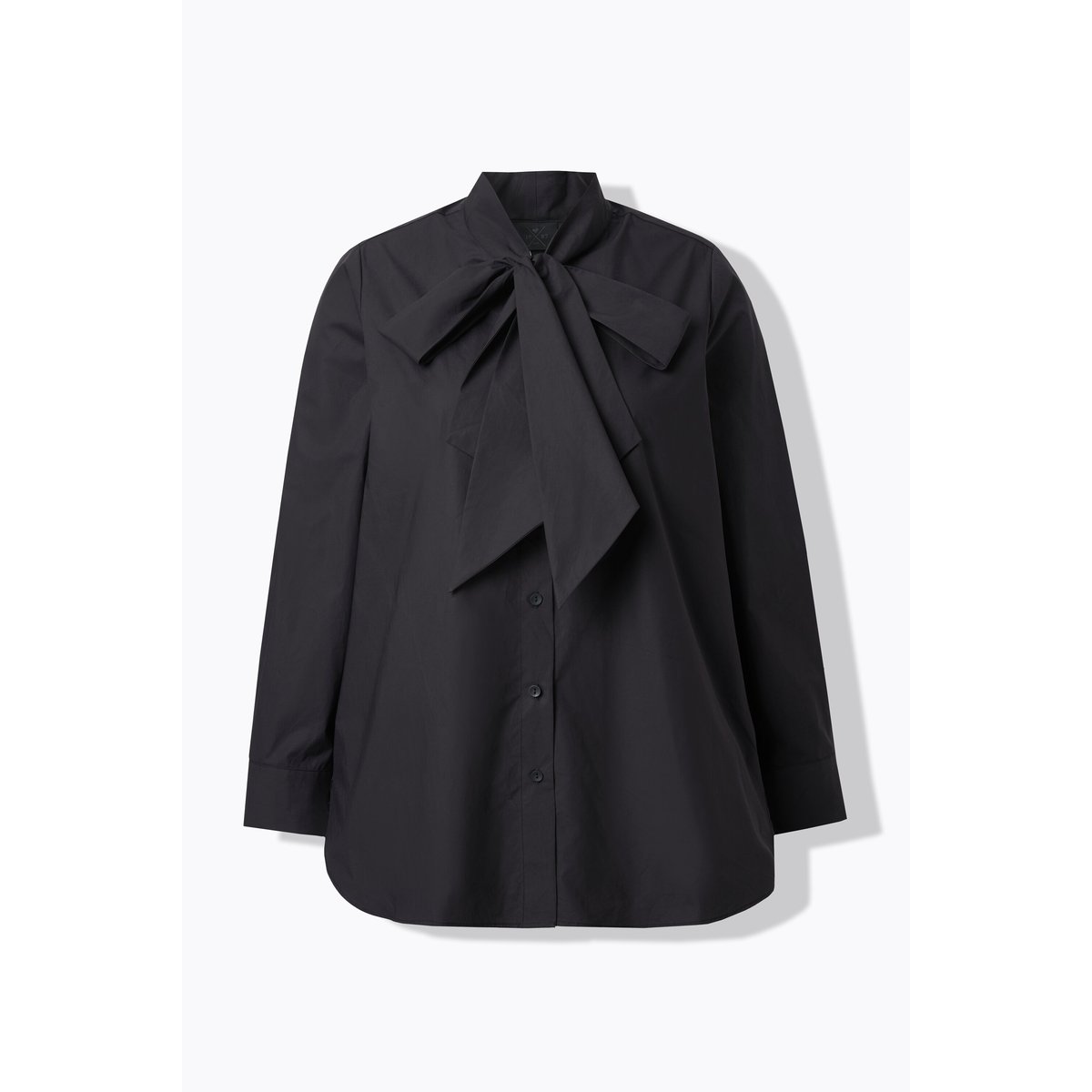 Blouse à lavallière noir, ULLA POPKEN