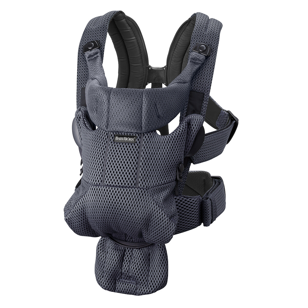 Draagzak move mesh 3D antraciet, BABYBJORN