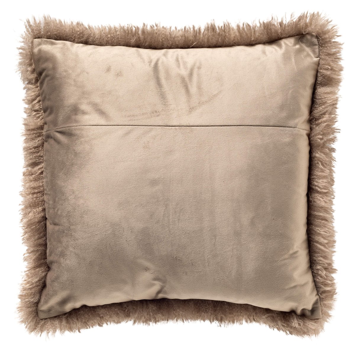 Housse de coussin Ibby taupe, DUTCH DECOR