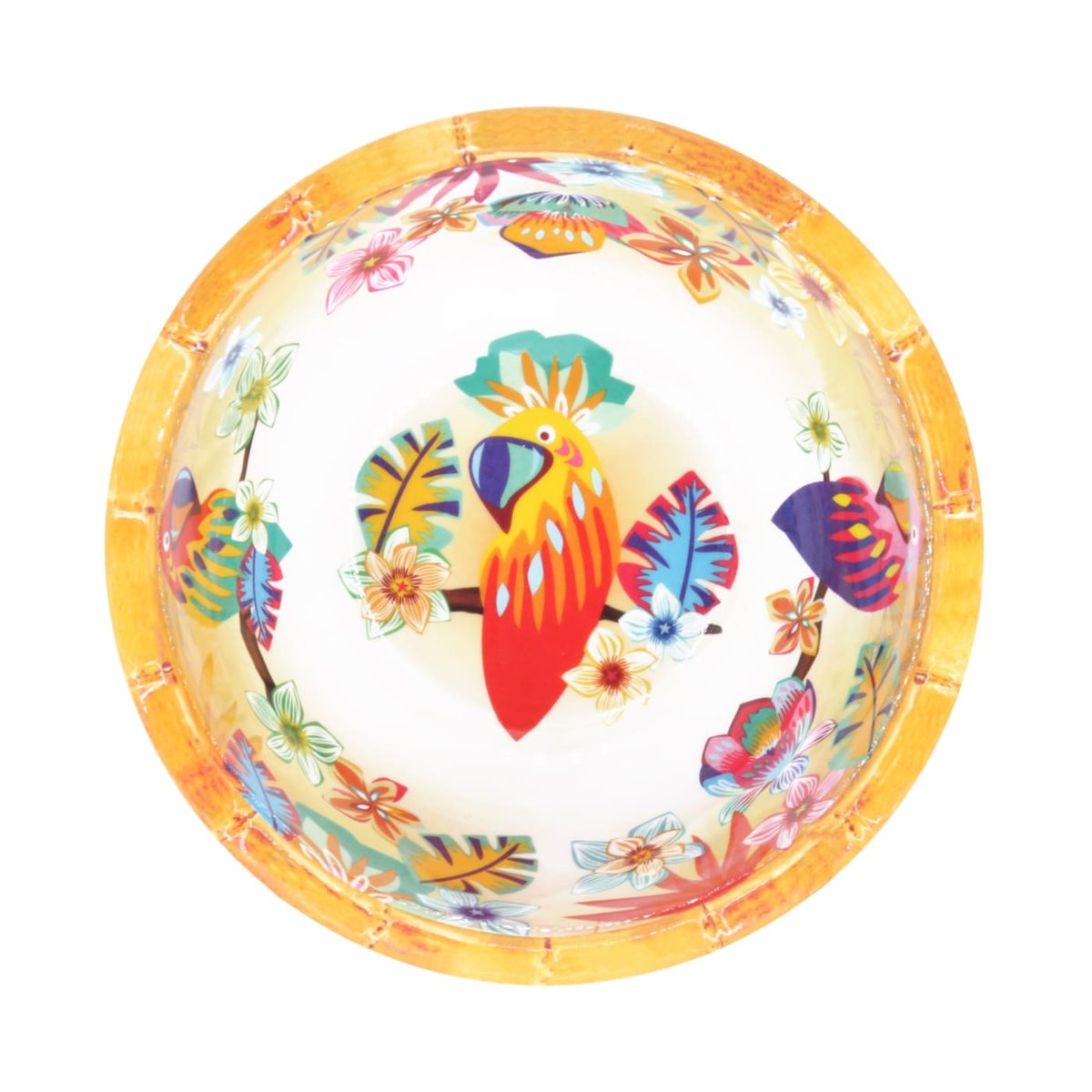 Bol mélamine Perroquets de Bahia 15 cm autres, LES JARDINS DE LA COMTESSE