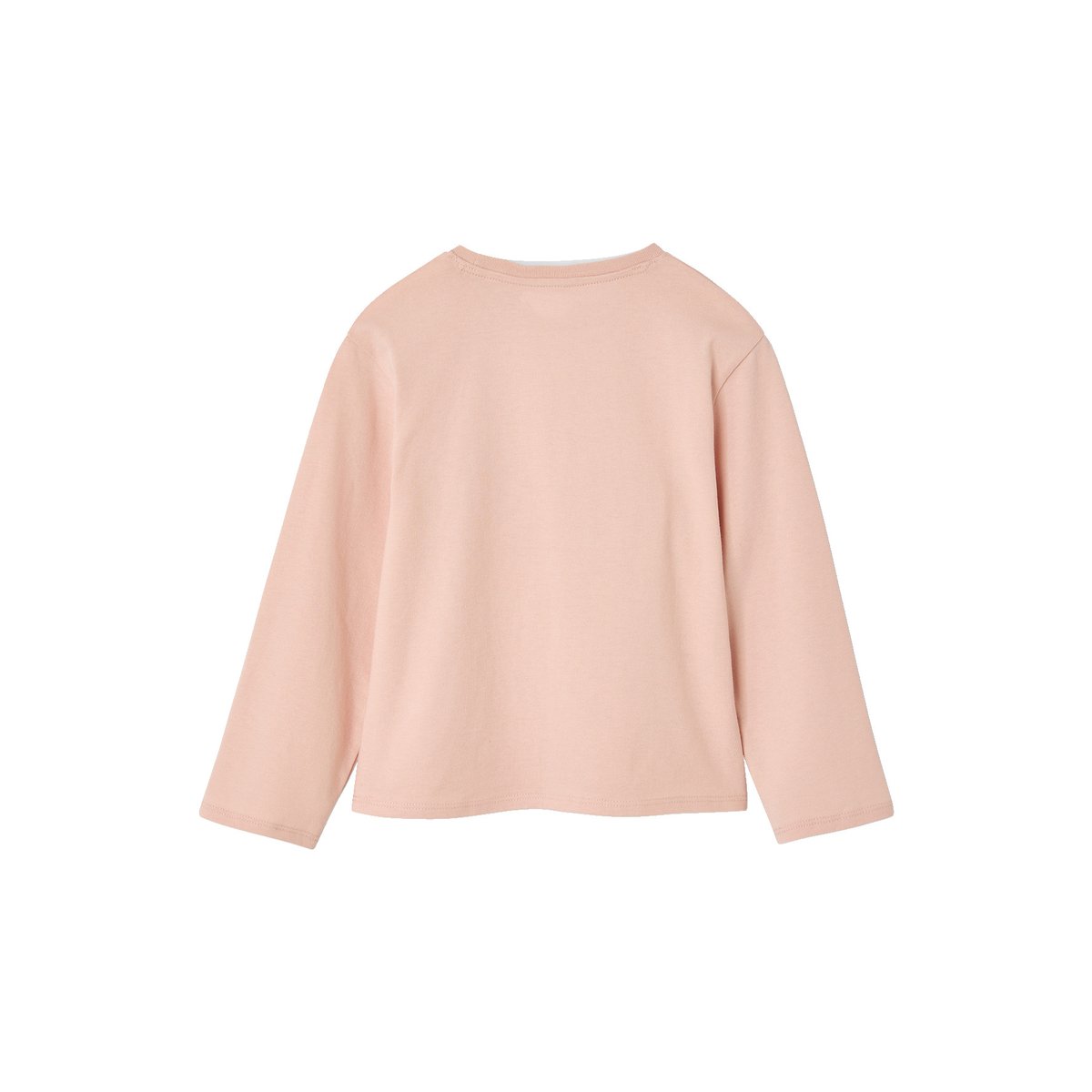 T-shirt manches longues rose poudré, VERTBAUDET