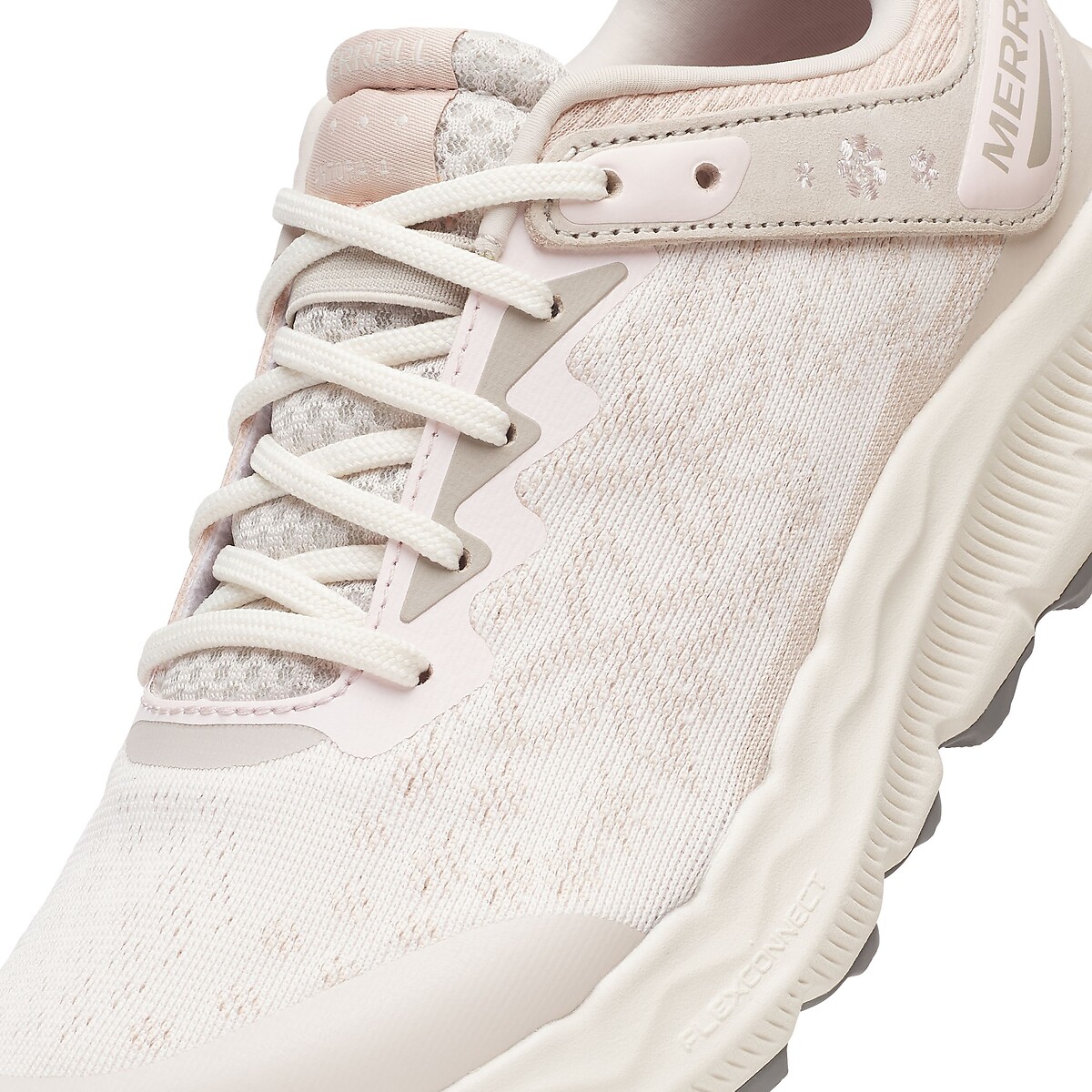 Baskets de trail tout-terrain Antora 4 Allure beige/rose, MERRELL