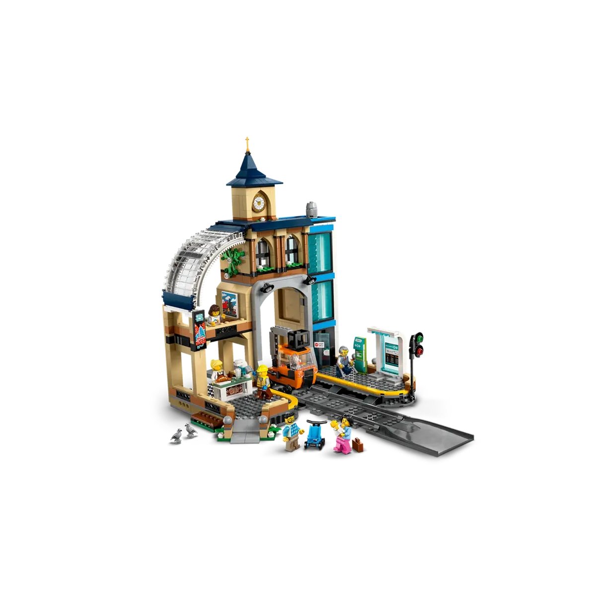 City La gare centrale multicolore, LEGO