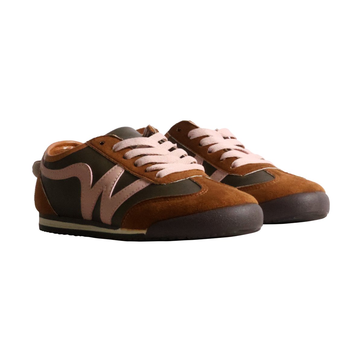 Basket à Lacets camel, ENZA NUCCI