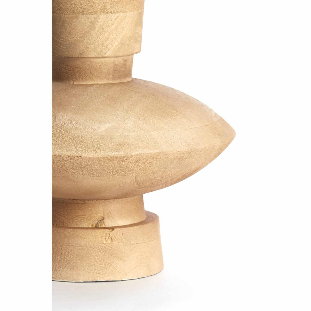 Base De La Lampe Bois FIERA naturel, LIGHT & LIVING 