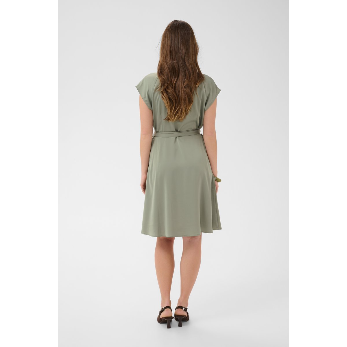 Robe vert deep lichen green, CREAM