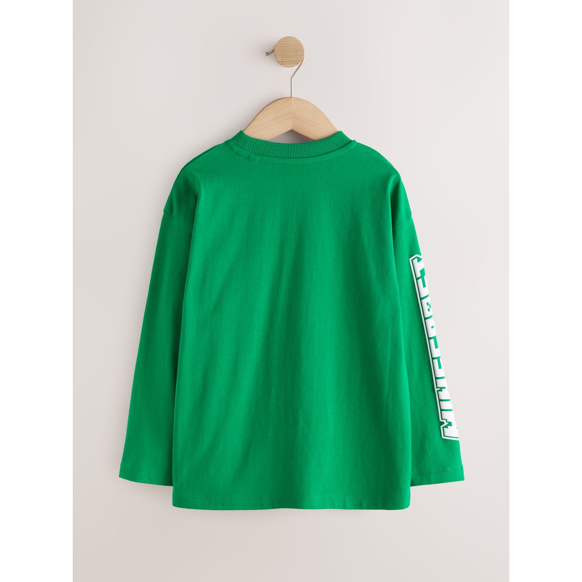 T-shirt de noël à manches longues minecraft vert, NEXT