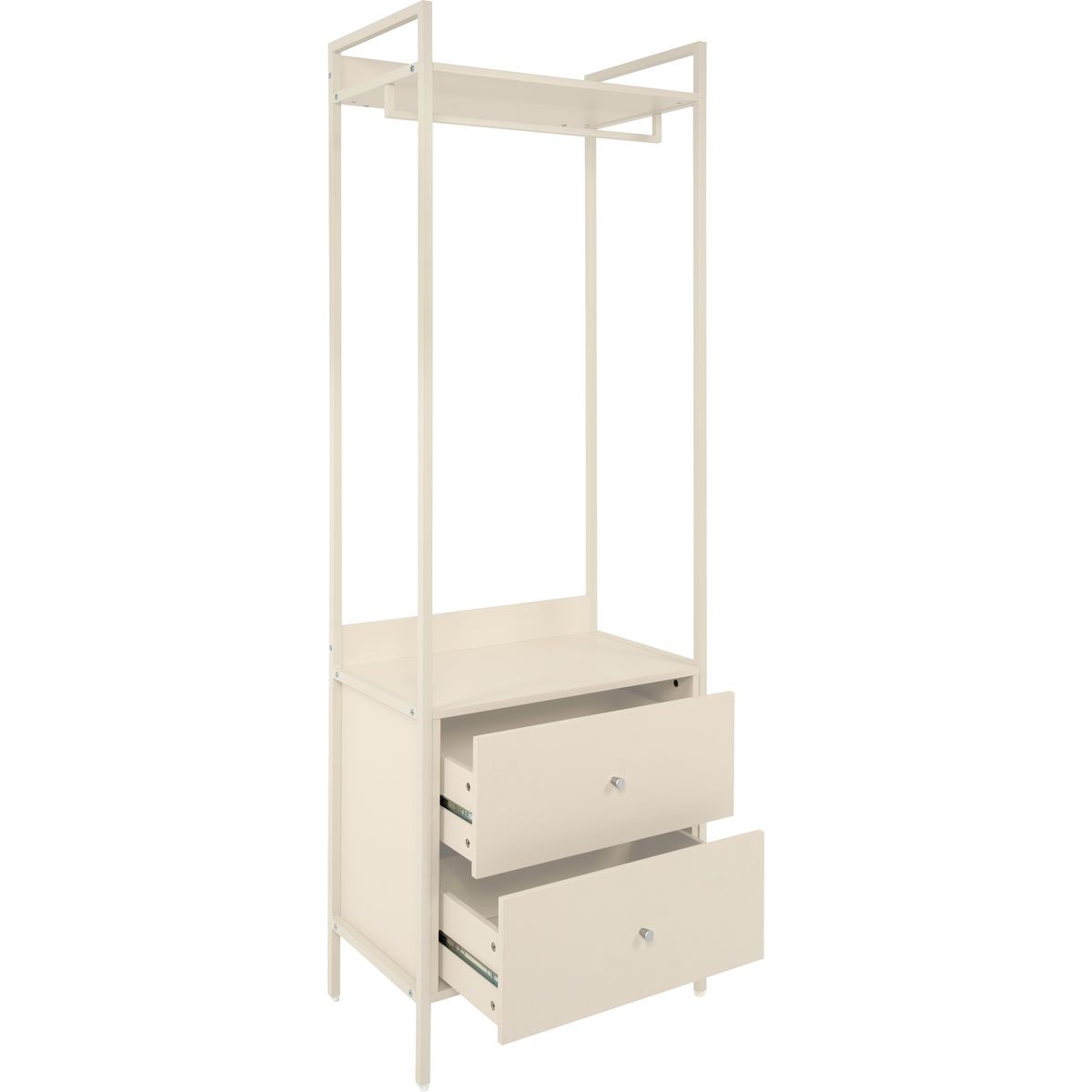Vestiaire 2 tiroirs - VESKA beige, HOMIFAB