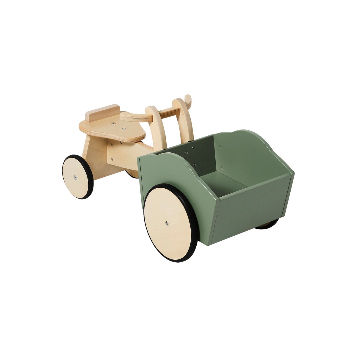 Porteur cargo en bois FSC® bois, VERTBAUDET