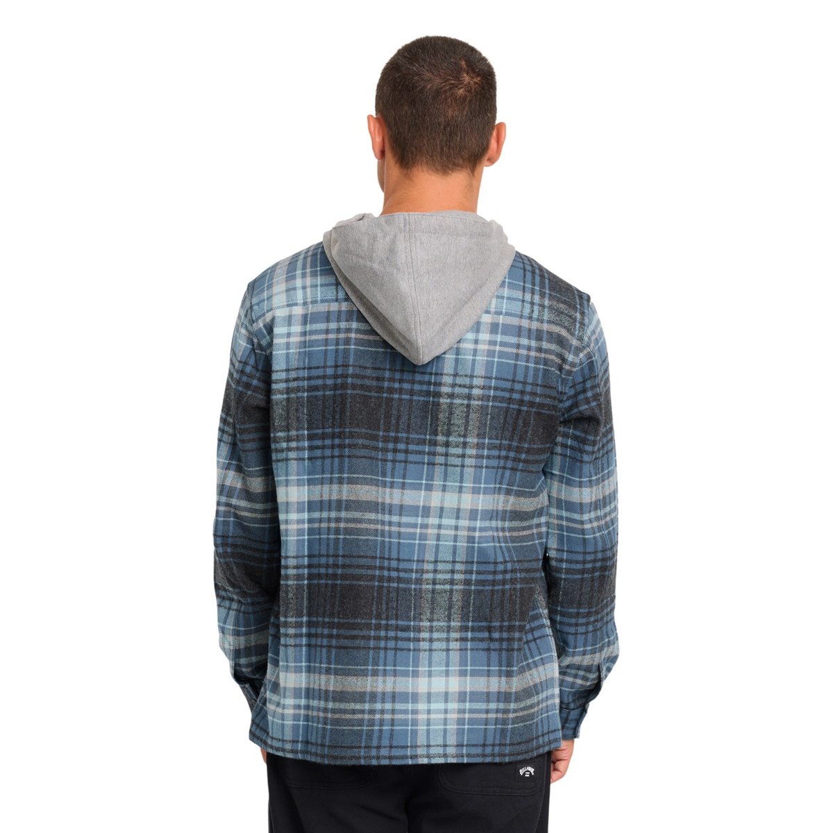 Chemise manches longues BAJA FLANNEL bleu dark denim, BILLABONG
