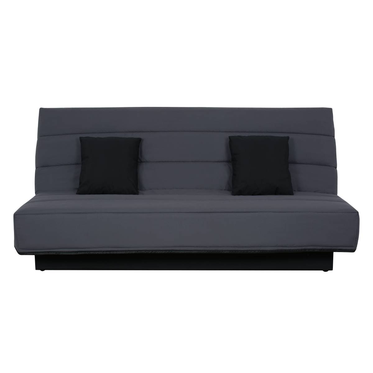 Banquette Clic clac MELISSA 120 x 190, pearl marine gris, RELAXIMA