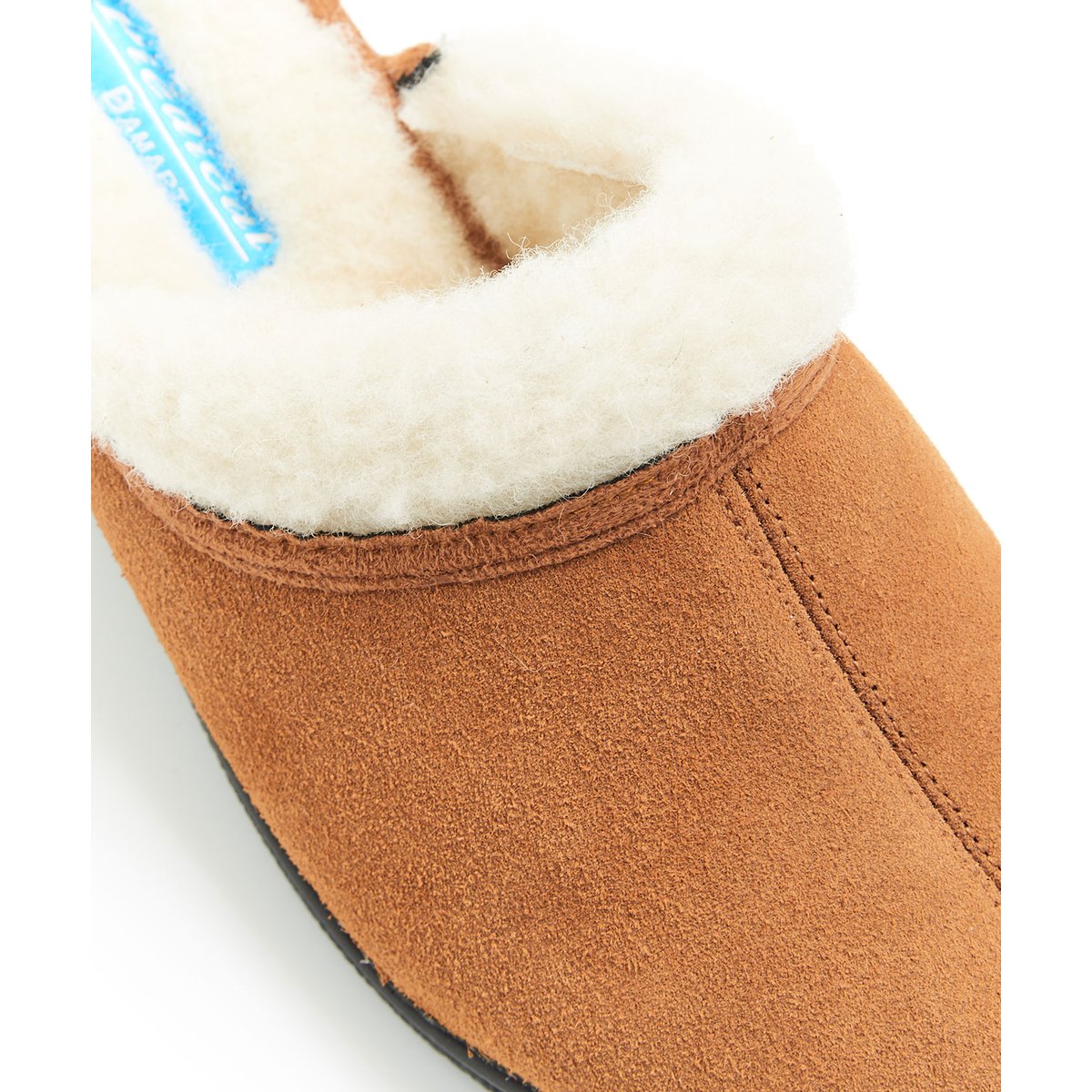 Mules intérieur pure laine marron caramel, DAMART