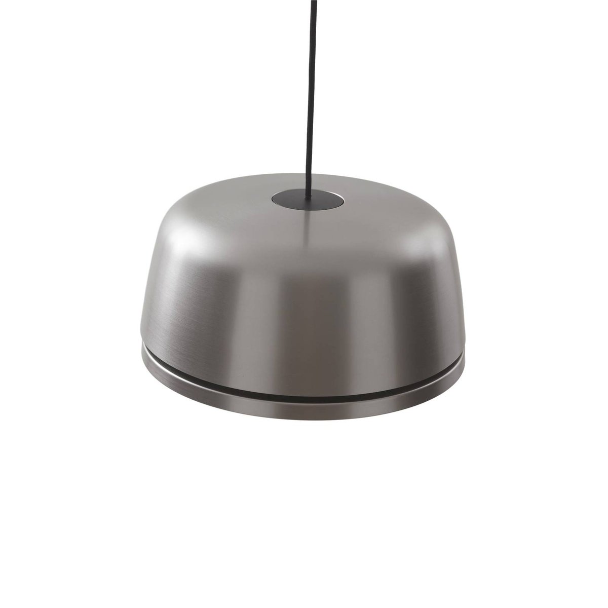 Suspension en aluminium designLED, Faelinor gris argenté, LUCANDE