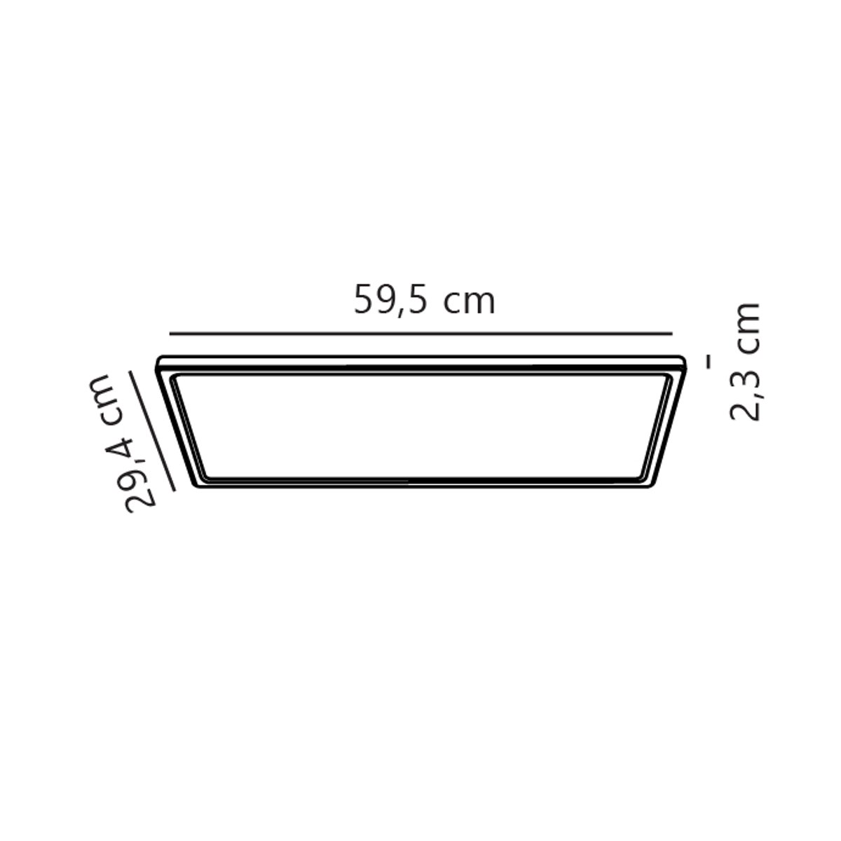 Plafonnier LED intégrée changement de couleur salle de bain en plastique, HARLOW SMART blanc, NORDLUX