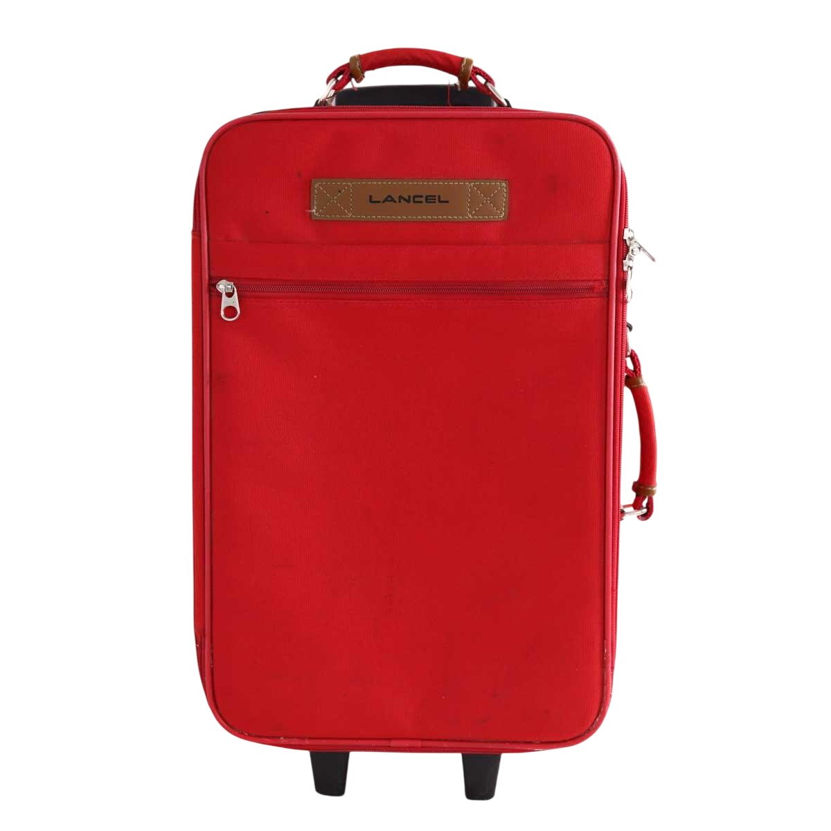 Valise - Bon État rouge, LANCEL