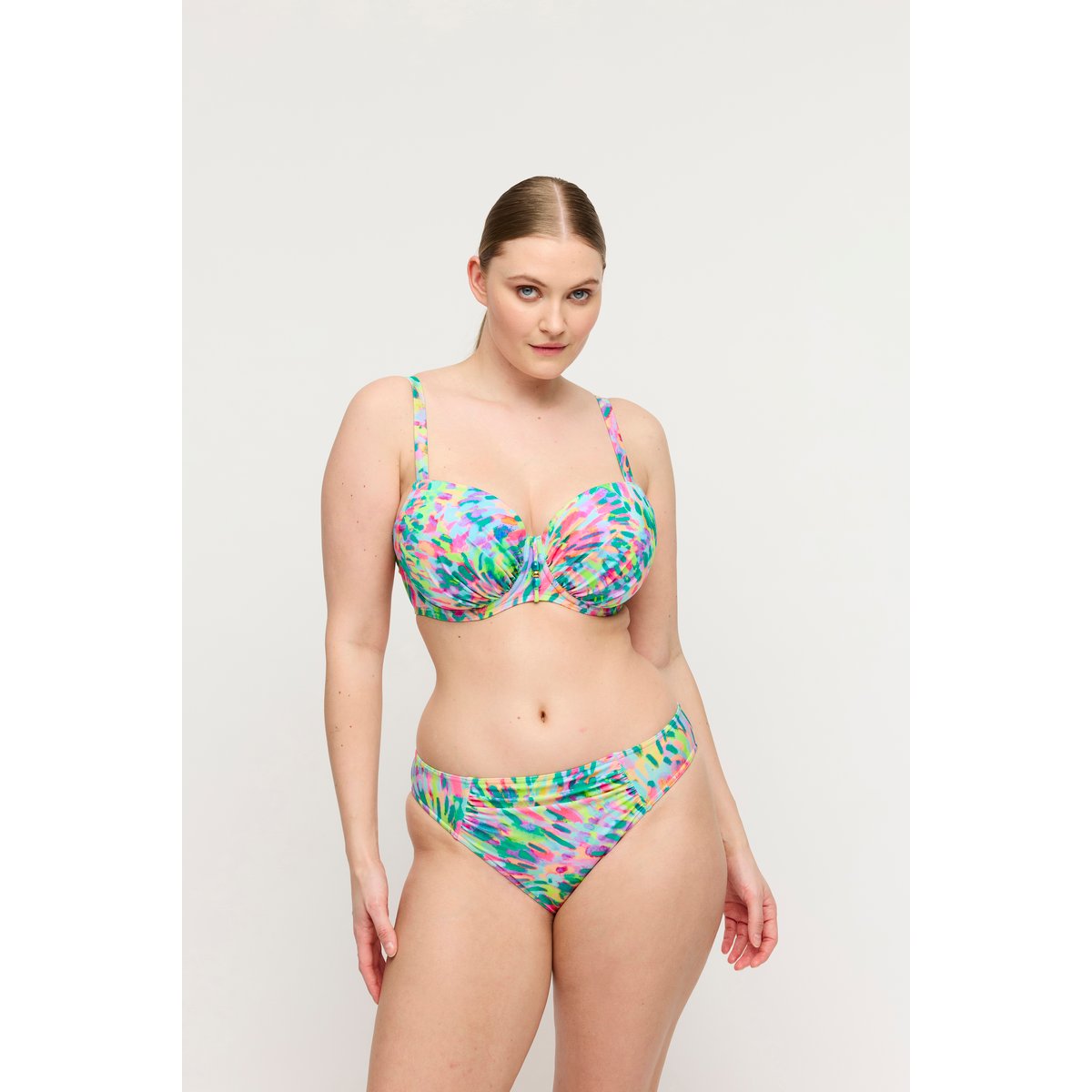 Haut de bikini balconnet rembourré DOUALA multicolor - impressionist summer, PRIMADONNA