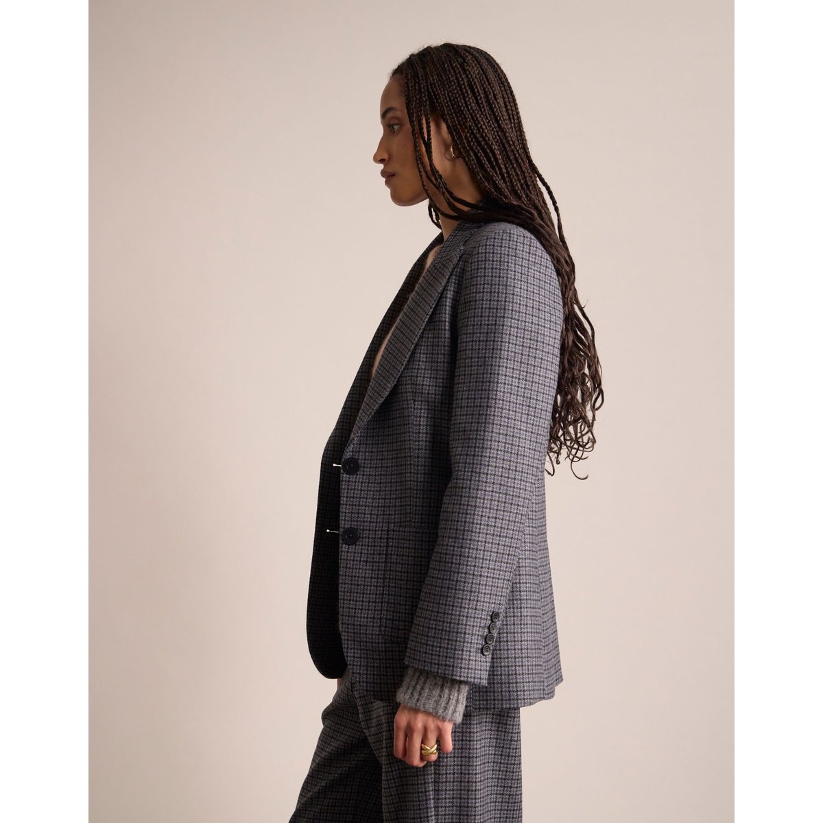 Veste Thadée gris, INES DE LA FRESSANGE PARIS