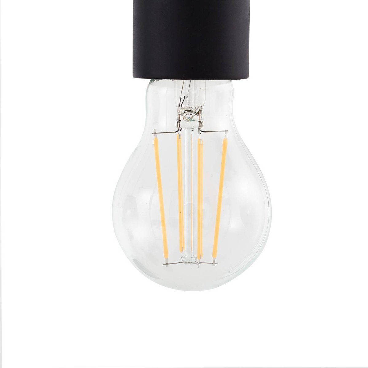 Suspension en verre moderne, Brillar gris fumé, gris ciment, LUCANDE