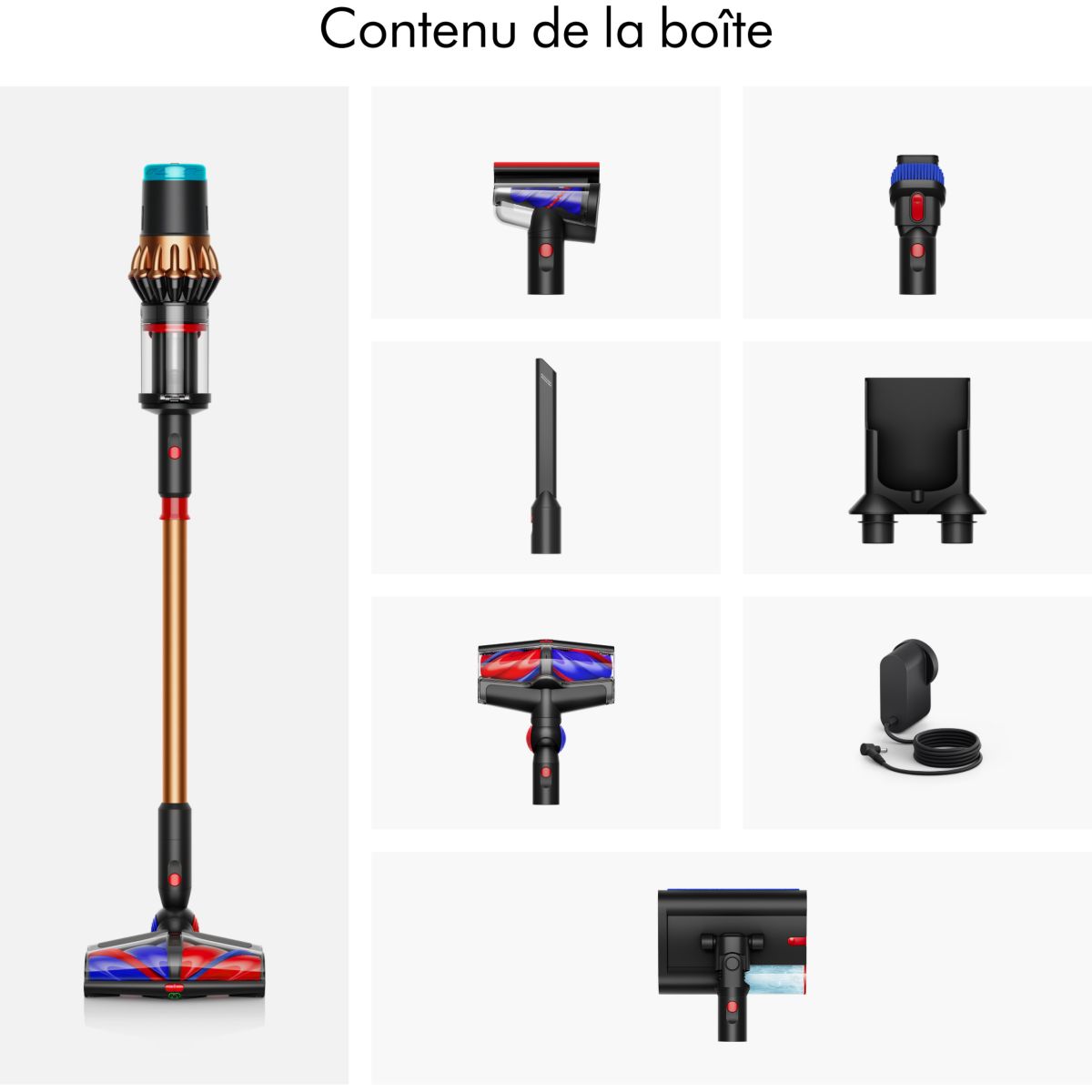 Aspirateur balai V16 Piston Animal Submarine couleur unique, DYSON