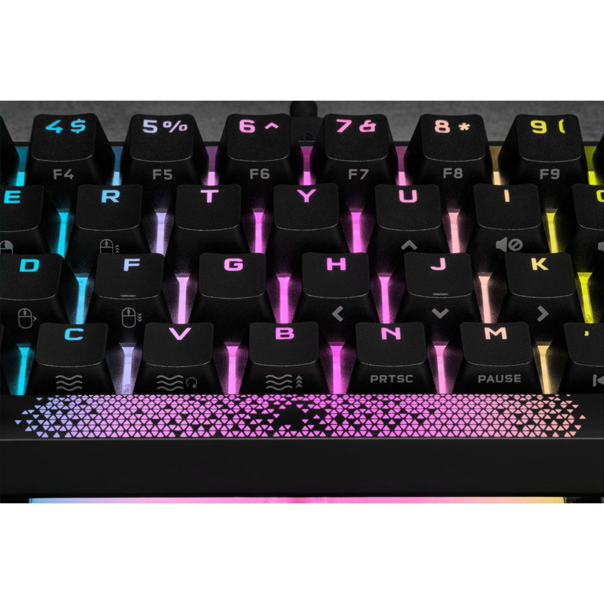 Clavier gamer K65 RGB MINI CHERRY MX Red Noir noir, CORSAIR