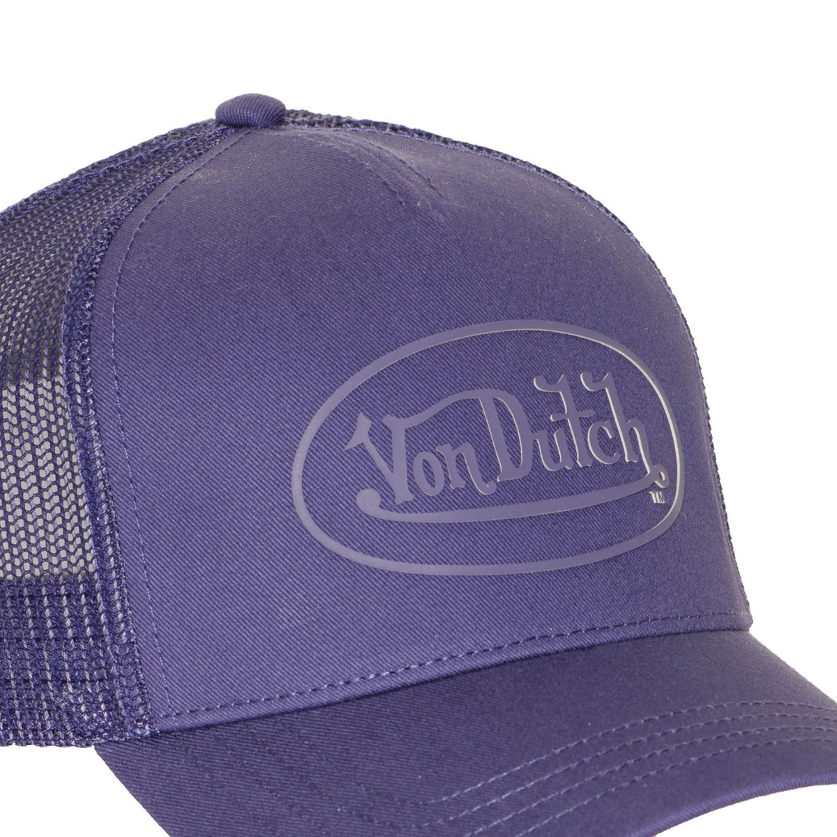 Casquette Trucker Log violet/jaune, VON DUTCH
