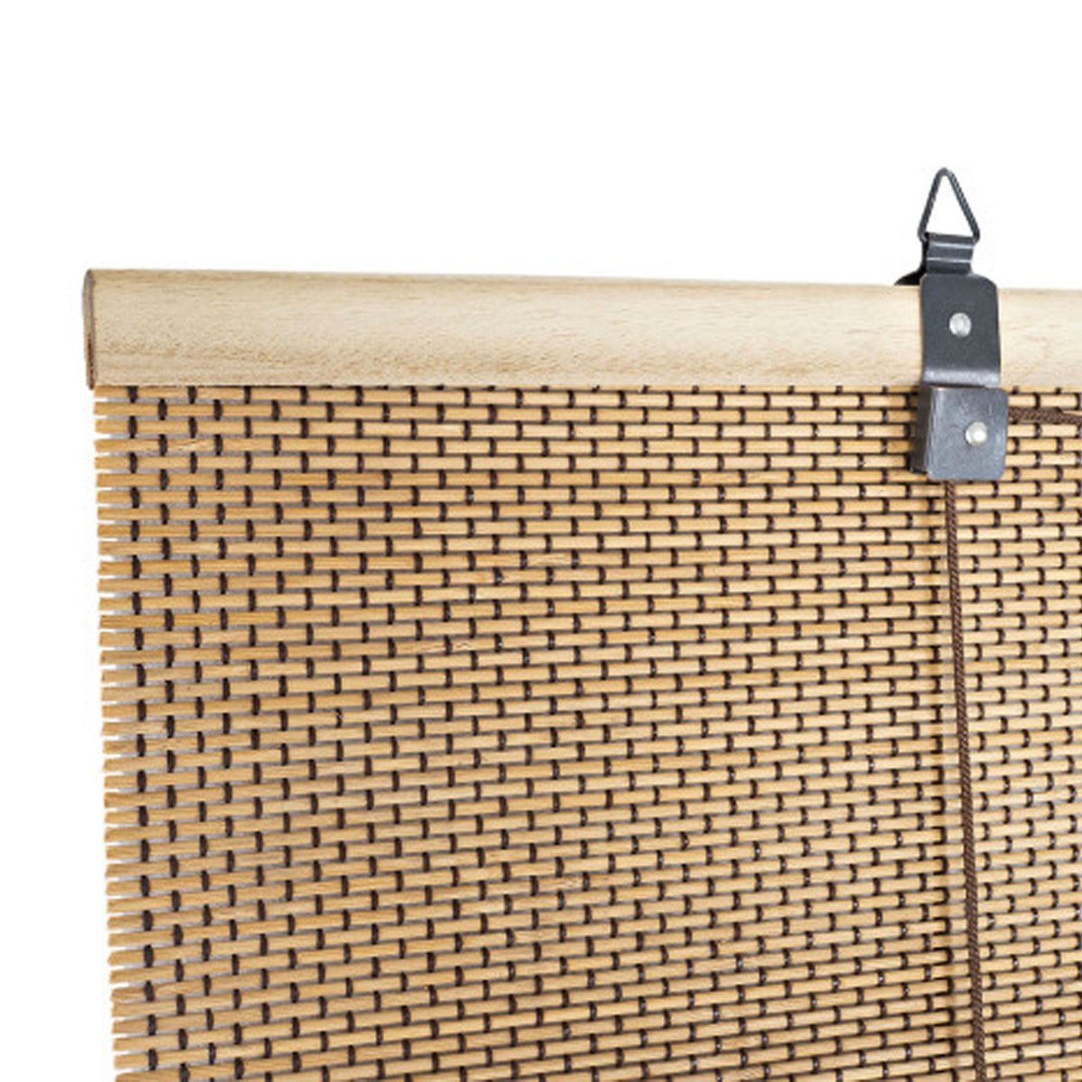 Store enrouleur pour intérieur en bambou 60x3x175cm bois, WADIGA