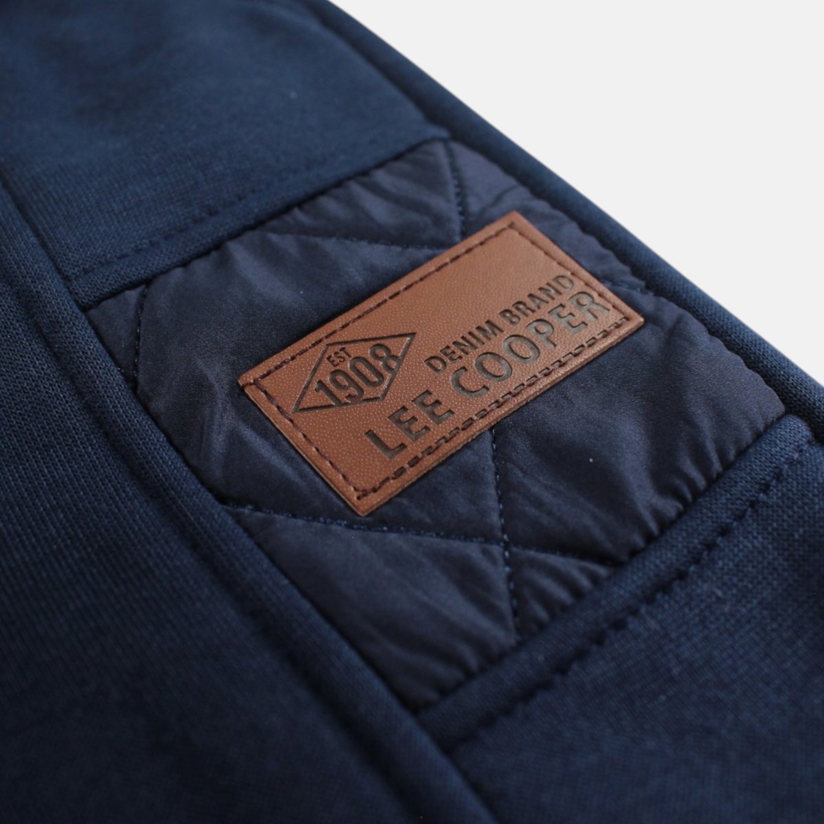 Ensemble veste zippée à capuche et pantalon de jogging bleu marine, LEE COOPER
