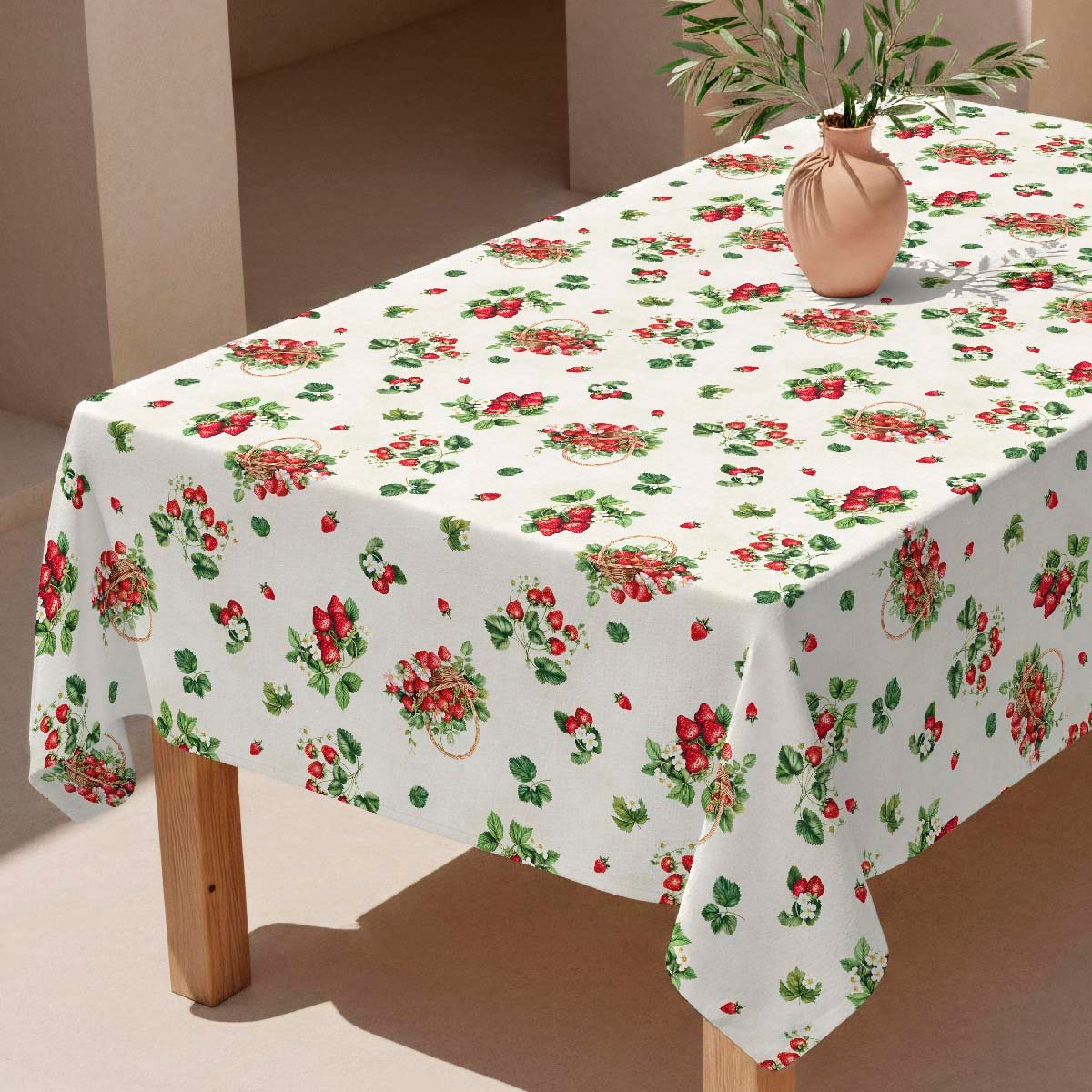 Nappe anti-taches Fresas - 100% coton - multicolore, NAF NAF HOME