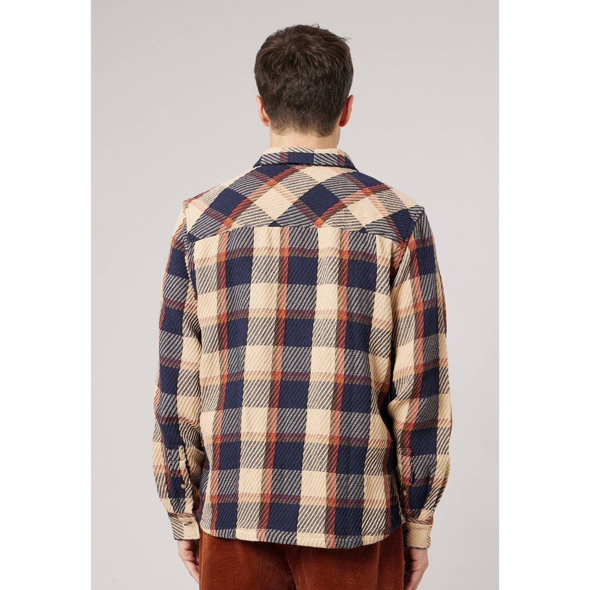 Chemise loose homme en 100% coton WALKER dune, DEELUXE