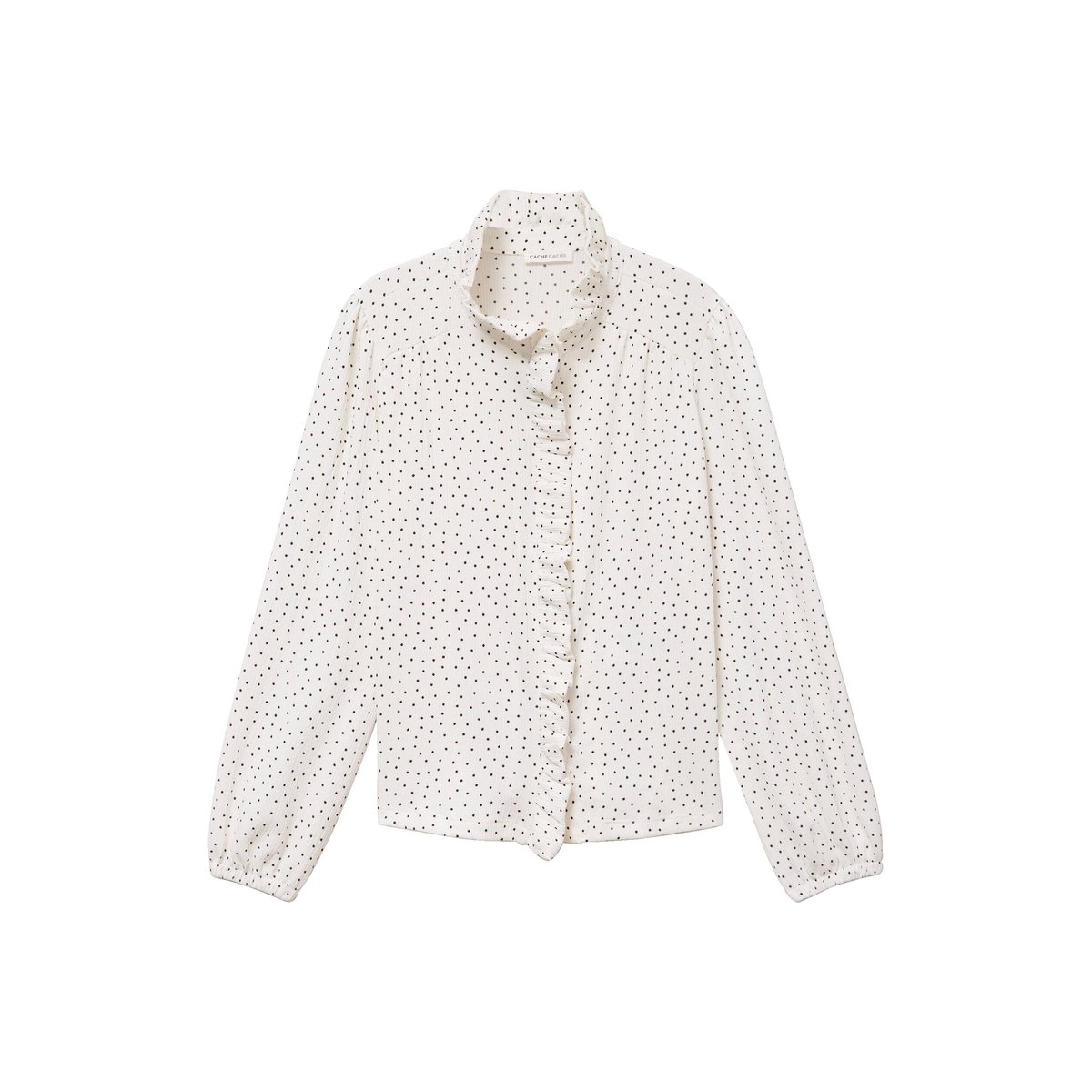 Blouse manches longues blanc, CACHE CACHE