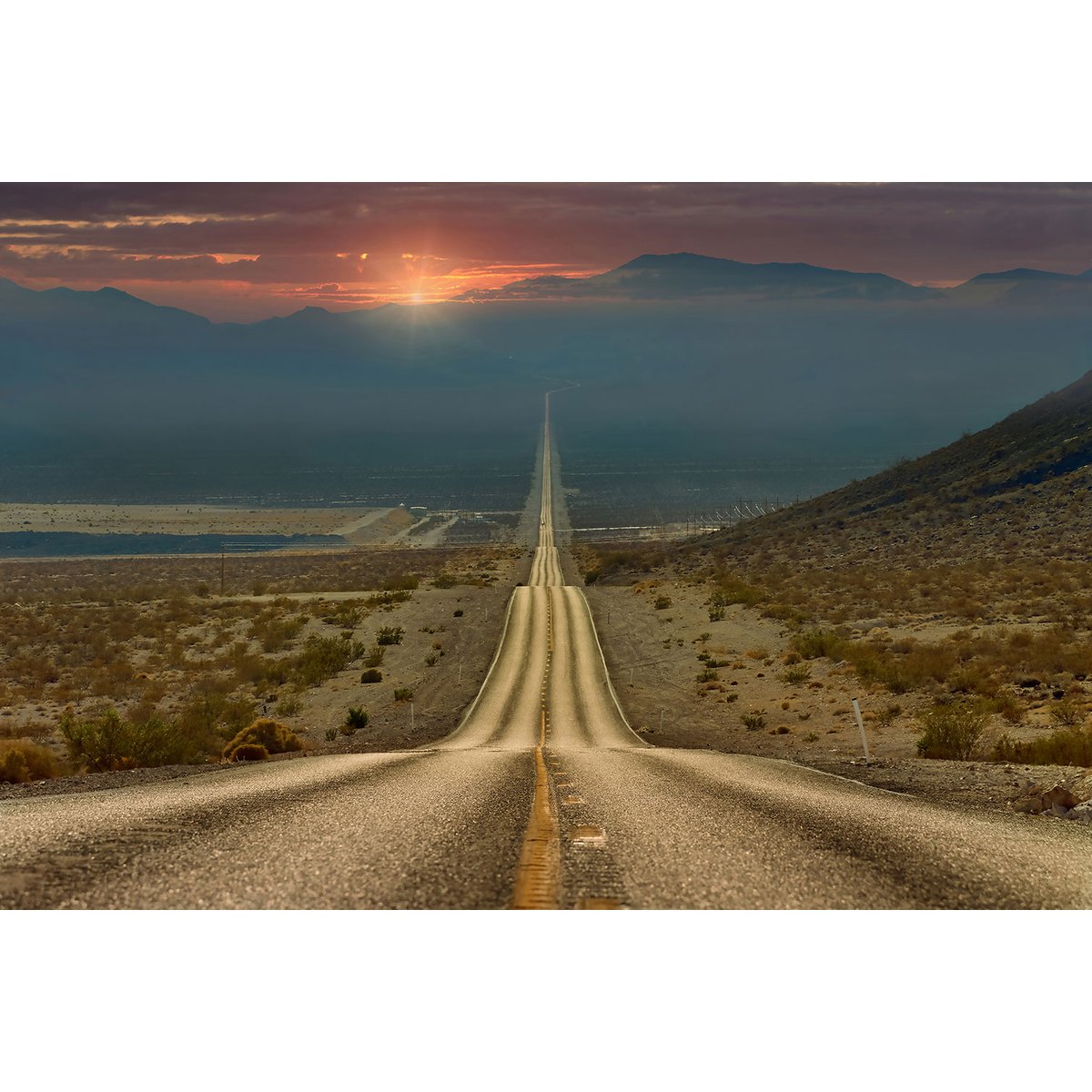 Tableau deco photo roadtrip tableau alu dibond, HEXOA