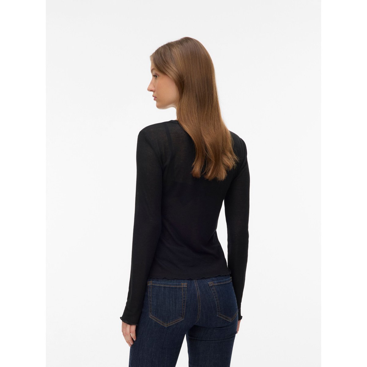 Top noire - black, VERO MODA
