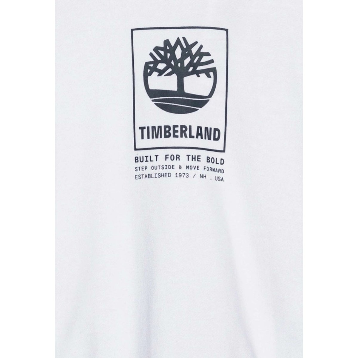 Sweat à capuche en molleton blanc, TIMBERLAND