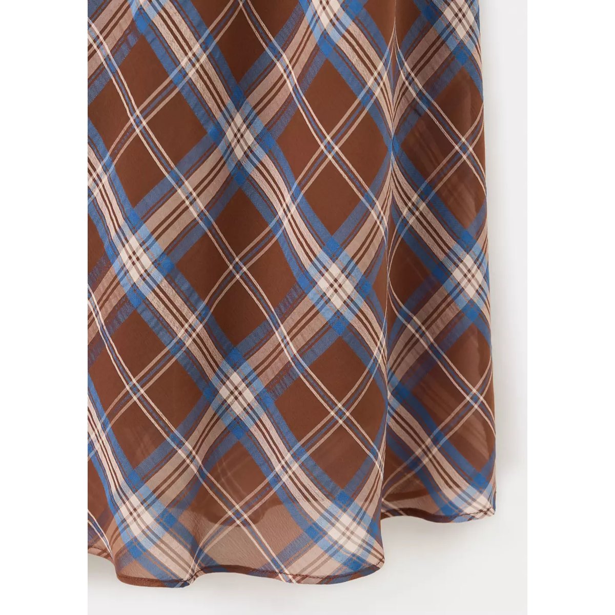 Robe cofi marron, MANGO