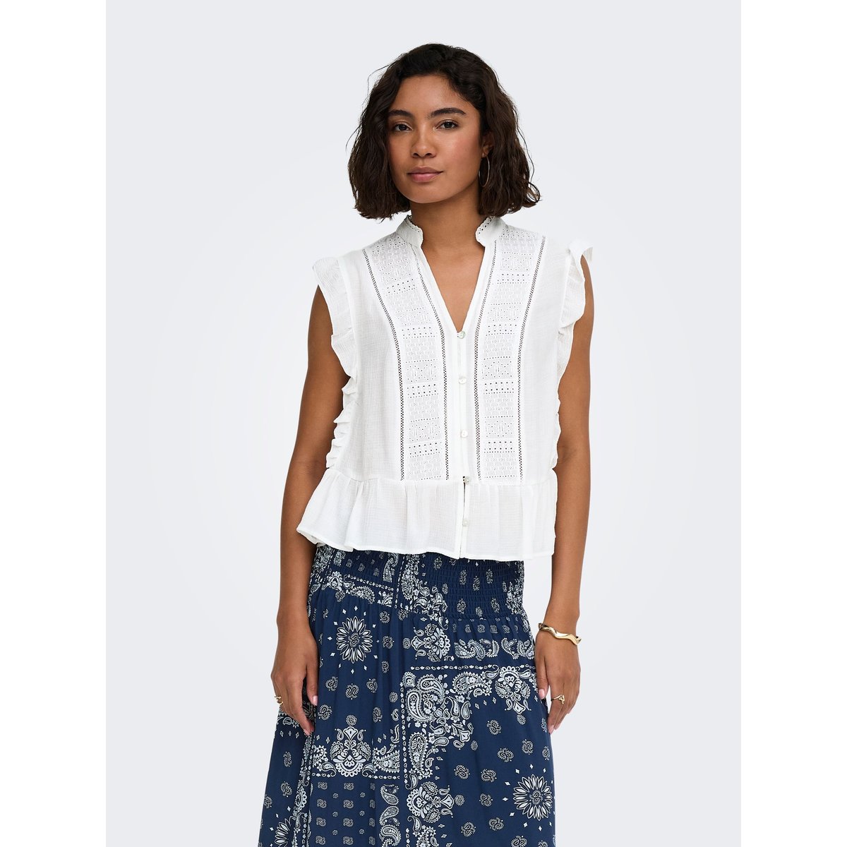 Top bright white, ONLY
