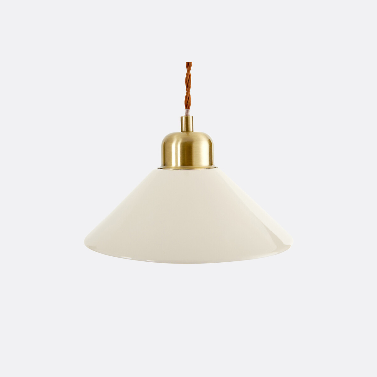Suspension en céramique Ø20 cm, Nilana ecru, LA REDOUTE INTERIEURS