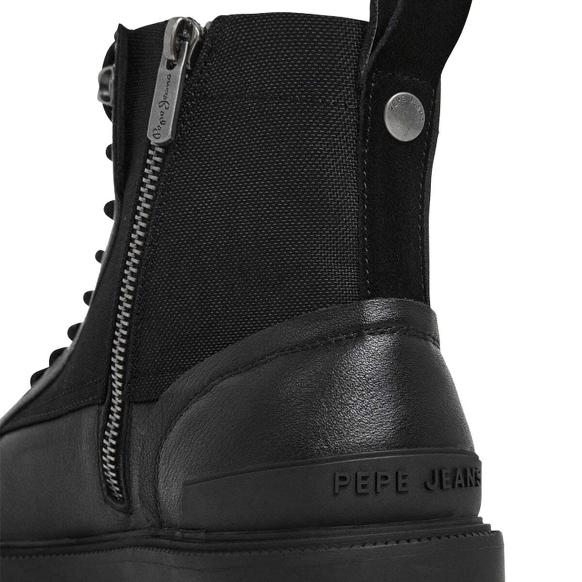 Bottes Avec Fermeture À Lacets noir, PEPE JEANS
