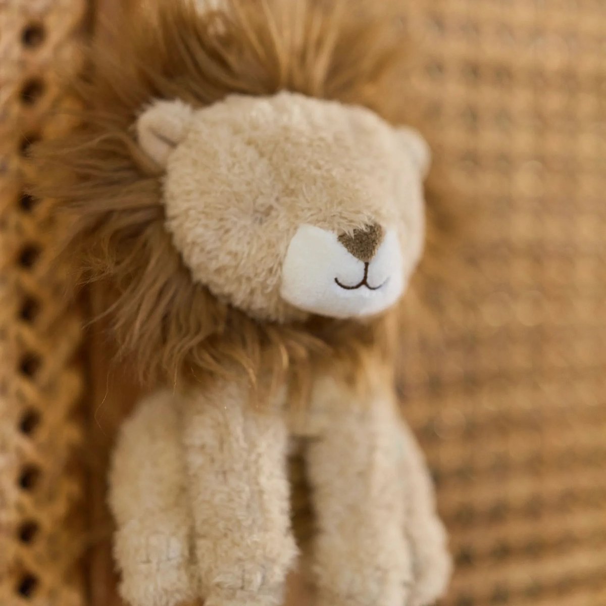 Peluche musicale à suspendre beige, marron, LITTLE DUTCH