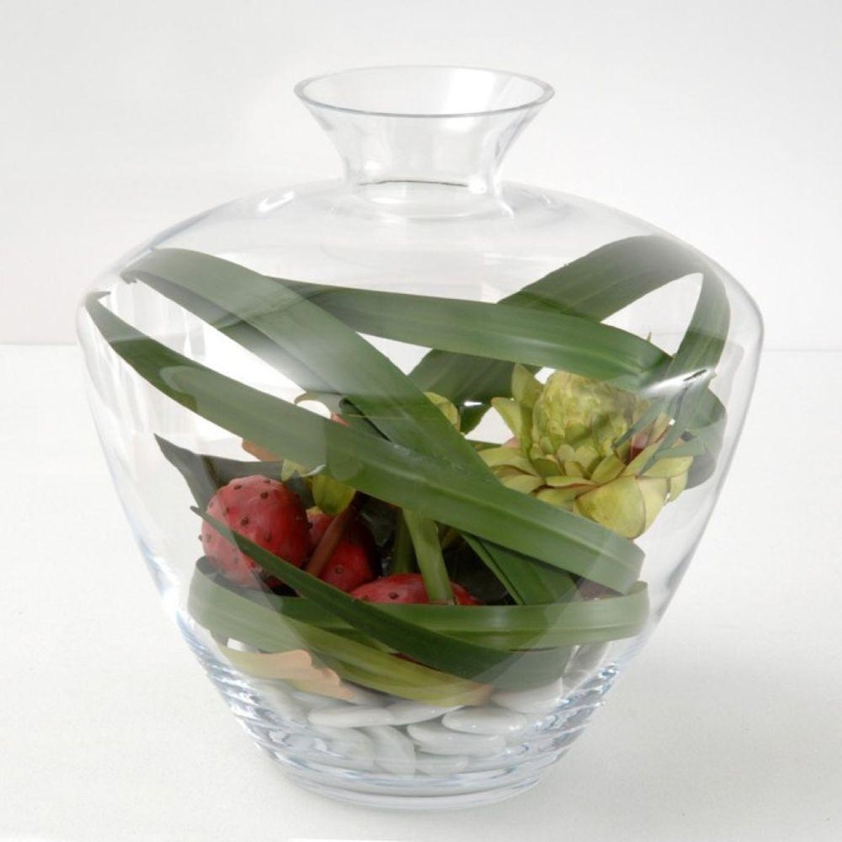 Galets en verre s - Seau de 4 kg blanc, AMADEUS