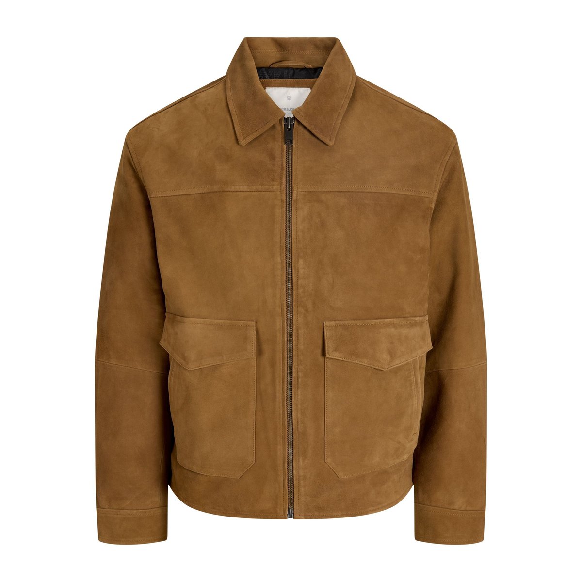 Veste En Daim cognac, JACK & JONES