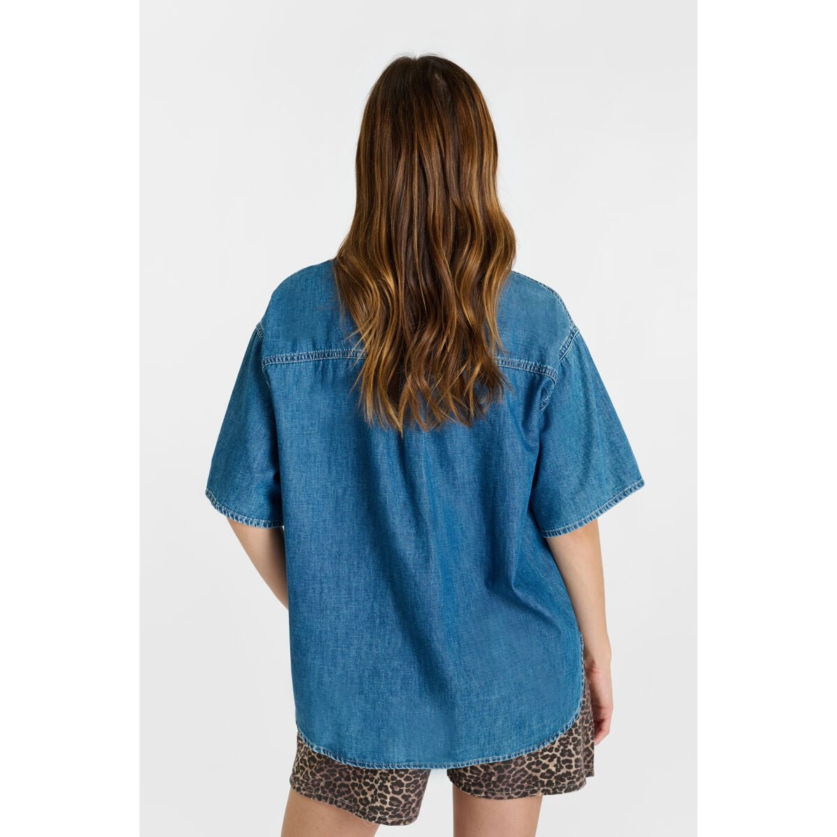Chemise en jeans LIVIANE blue, LE TEMPS DES CERISES